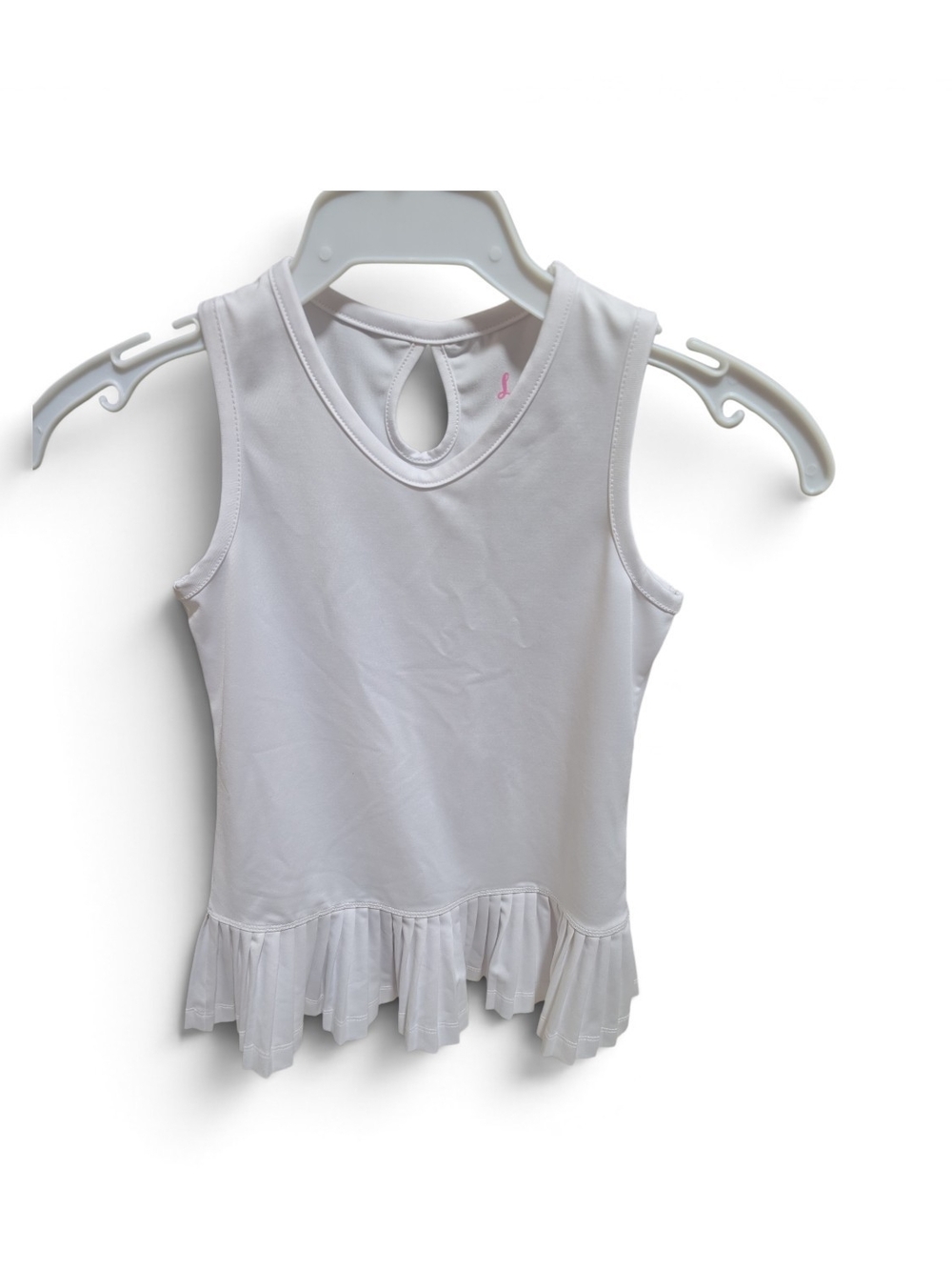 Li Mi by Luli Fama White Tennis Dress XXS Ruffle Skirt